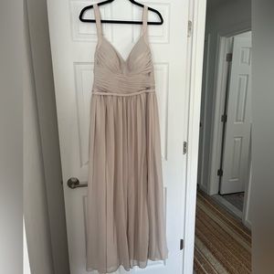 Azazie Chanel Bridesmaid Dress- color Frost, size A14